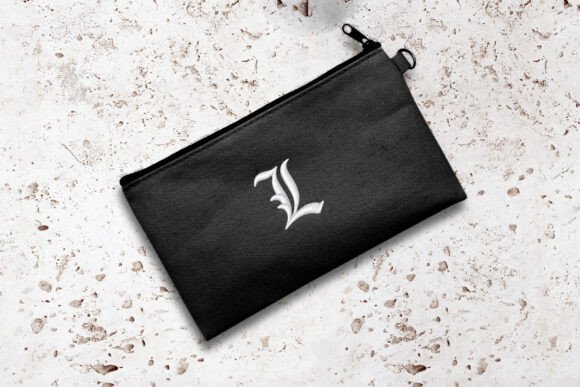 Blackletter L Mini Embroidery Review for Etsy Sellers