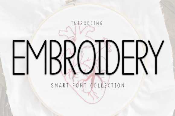 Embroidery Font Review for Boutique Sweatshirts