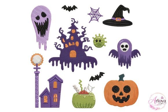 Halloween Embroidery Set Review for Small Business Merchandise