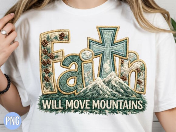 Review of Faith Will Move Mountains Embroidery PNG