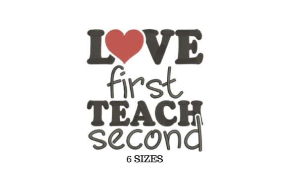 Teach Love Embroidery Design Review for Boutique Sweatshirts